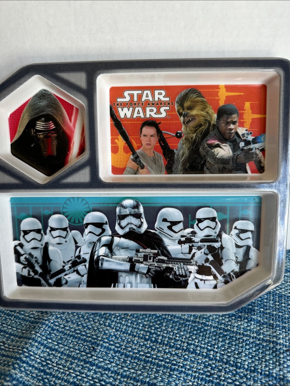 Star Wars The Force Awakens Stormtrooper and Heroes Dinner Tray from Kohl’s